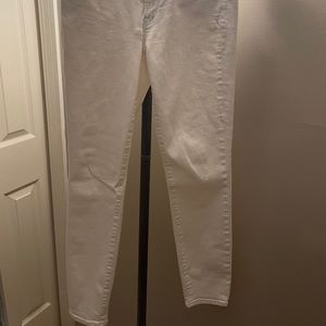 J Crew White Skinny Jeans